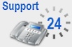 24 hours support